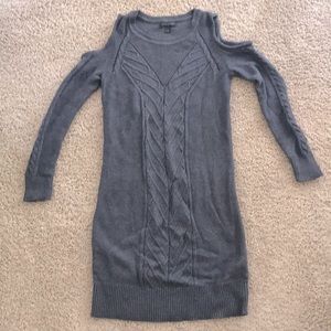 Banana Republic Cold Shoulder sweater dress